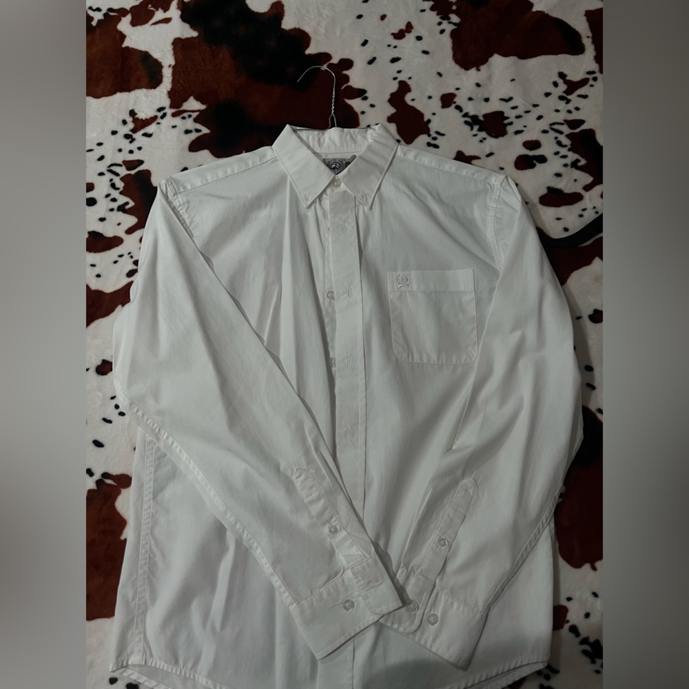 White Button-Up Shirt